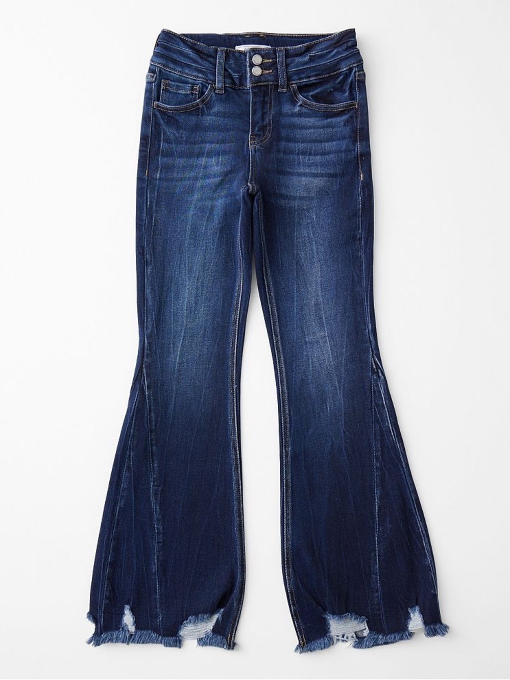 KanCan Signature Mid Rise Super Flare Stretch Jean